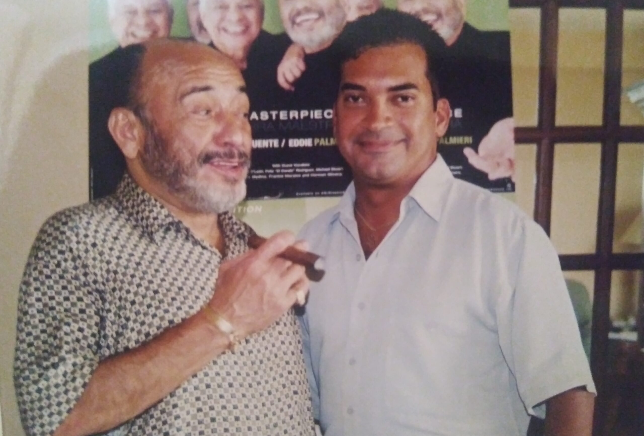 Con Eddie Palmieri